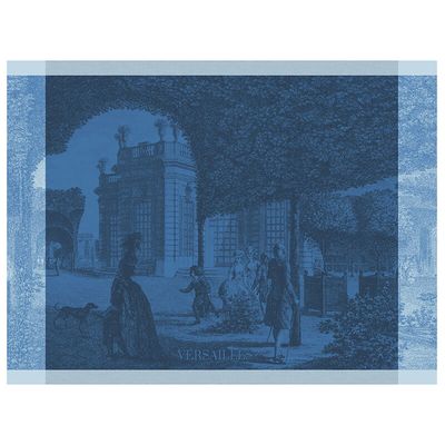 Le Jacquard Francais Versailles Tea Towel Blue 24 x 31 Inch Set of 4, MPN: 30805