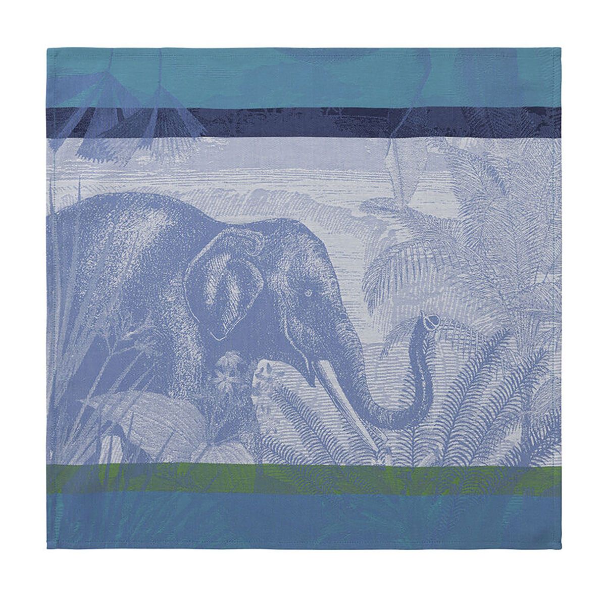 Le Jacquard Francais Sinharaja Napkin Blue 20 x 20 Inch Set of 4, MPN: 30523