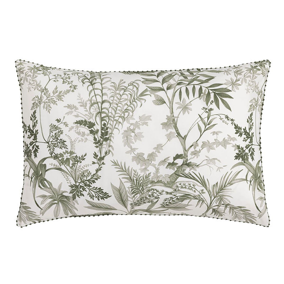 Le Jacquard Francais Jardin Deden Pillowcase Green 16 x 31 Inch, MPN: 30683