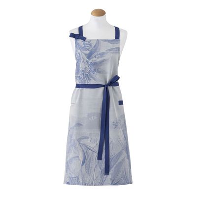 Le Jacquard Francais Sinharaja Apron Blue 35 x 35 Inch, MPN: 30745