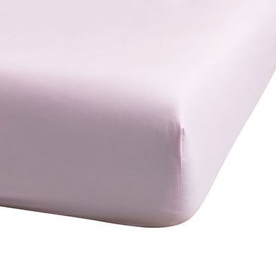 Le Jacquard Francais Pois De Senteur Fitted Sheet Pink 63 x 79 x 14 Inch, MPN: 30626