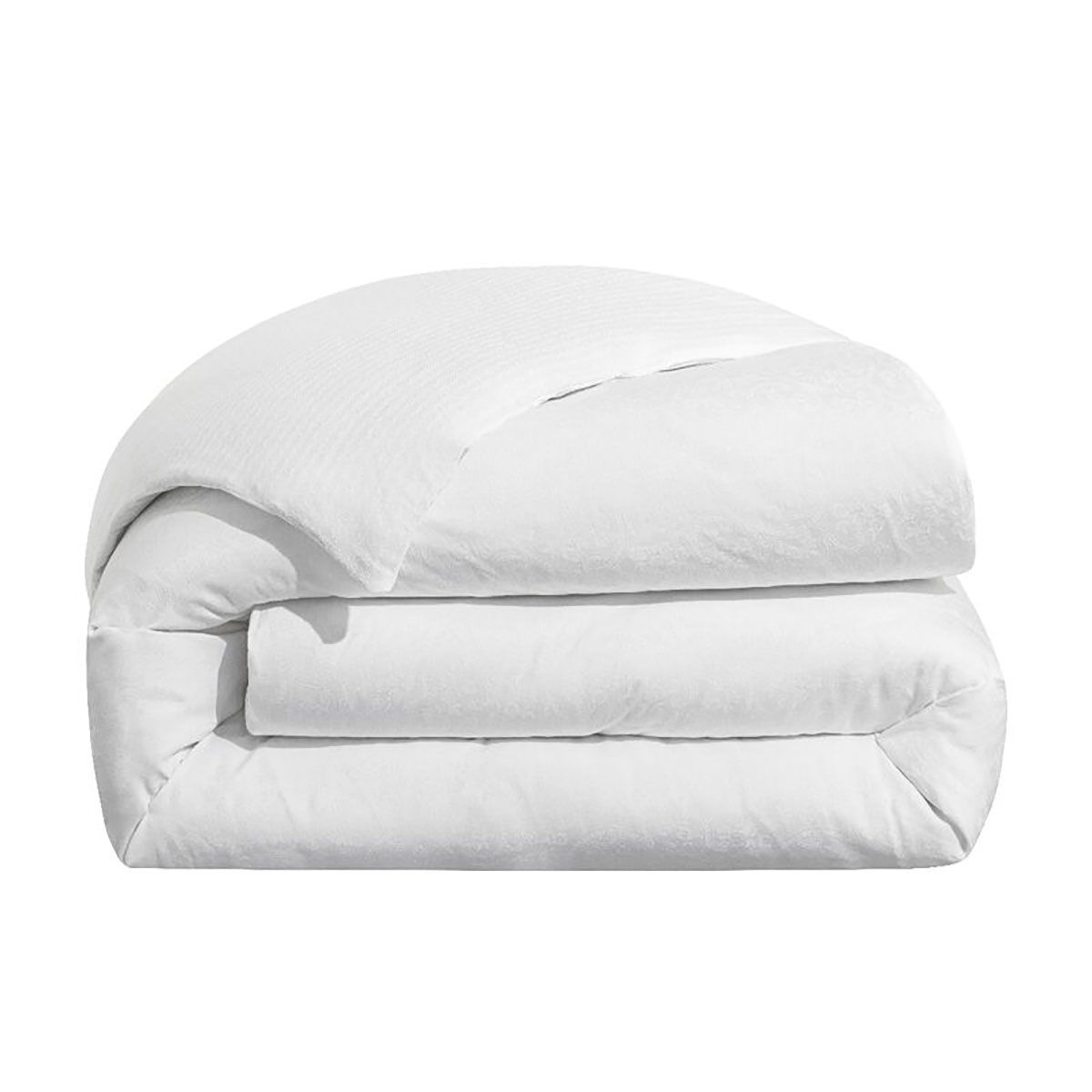Le Jacquard Francais Portofino Duvet Cover Withe 53 x 79 Inch, MPN: 29796