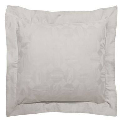 Le Jacquard Francais Palacio Pillowcase Grey 26 x 26 Inch, MPN: 29749