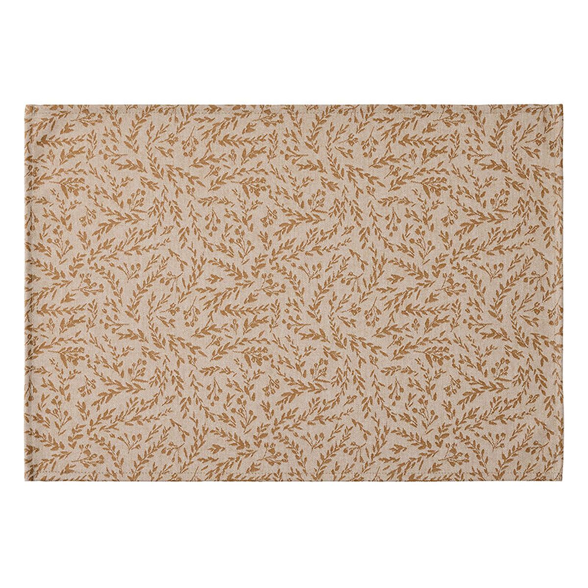 Le Jacquard Francais Champetre Coated Placemat Beige 20 x 14 Inch Set of 4, MPN: 30573