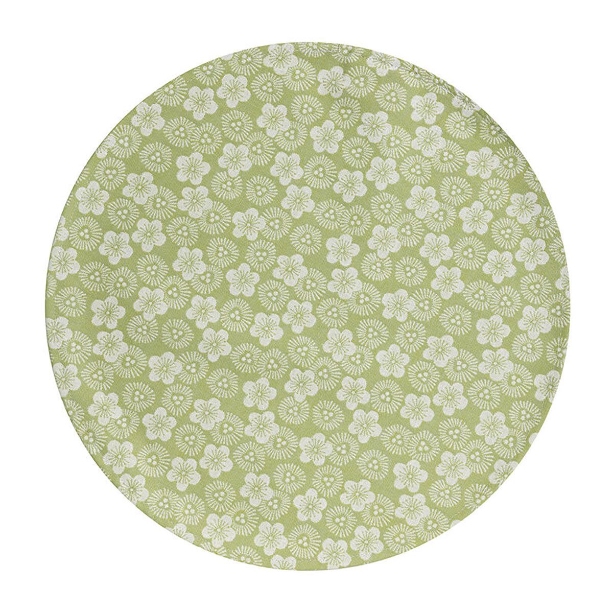 Le Jacquard Francais Wagara Coated Yardage Green 61 Inch (PER METER), MPN: 30271