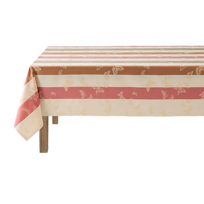 Le Jacquard Francais Bal Des Papillons Tablecloth Pink 69 x 98 Inch, MPN: 30474