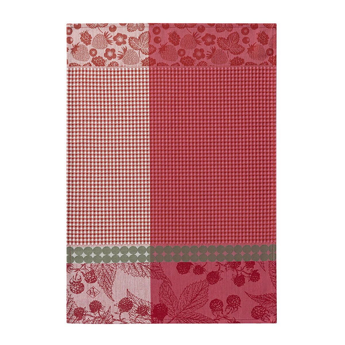 Le Jacquard Francais Cueillette Dete Hand Towel Red 21 x 15 Inch Set of 4, MPN: 30432