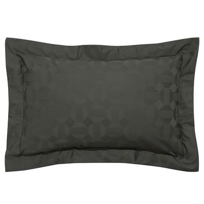 Le Jacquard Francais Palacio Pillowcase Dark Grey 16 x 31 Inch, MPN: 21627