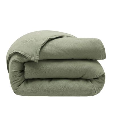 Le Jacquard Francais Nuances Duvet Cover Green 61 x 87 Inch, MPN: 30197