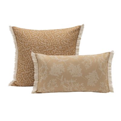 Le Jacquard Francais Champetre Cushion Cover Light Beige 20 x 12 Inch, MPN: 30743