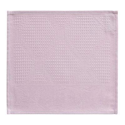 Le Jacquard Francais Pois De Senteur Washcloth Pink 12 x 12 Inch Set of 4, MPN: 30779