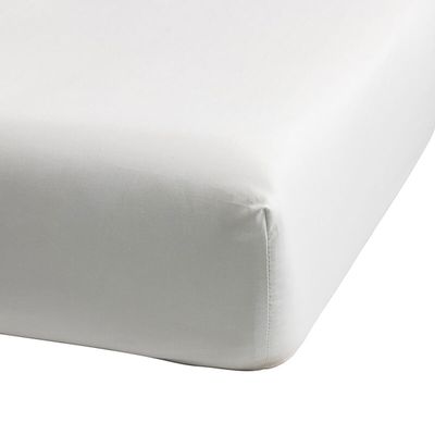 Le Jacquard Francais Envol Fitted Sheet Grey 72 x 84 x 17 Inch Cal King, MPN: 30662