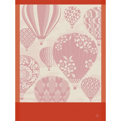 Le Jacquard Francais Cappadoce Tea Towel Pink 24 x 31 Inch Set of 4, MPN: 30418