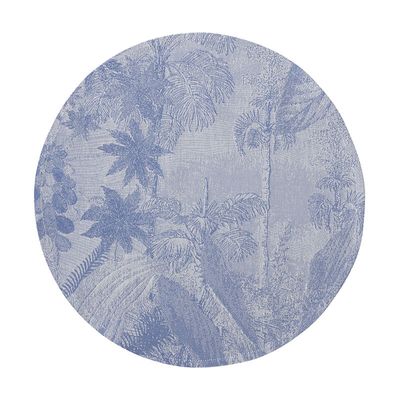 Le Jacquard Francais Sinharaja Coated Placemat Blue � 15 Inch Set of 4, MPN: 30529