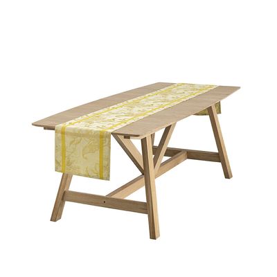 Le Jacquard Francais A Lorangerie Runner Yellow 20 x 59 Inch, MPN: 30563