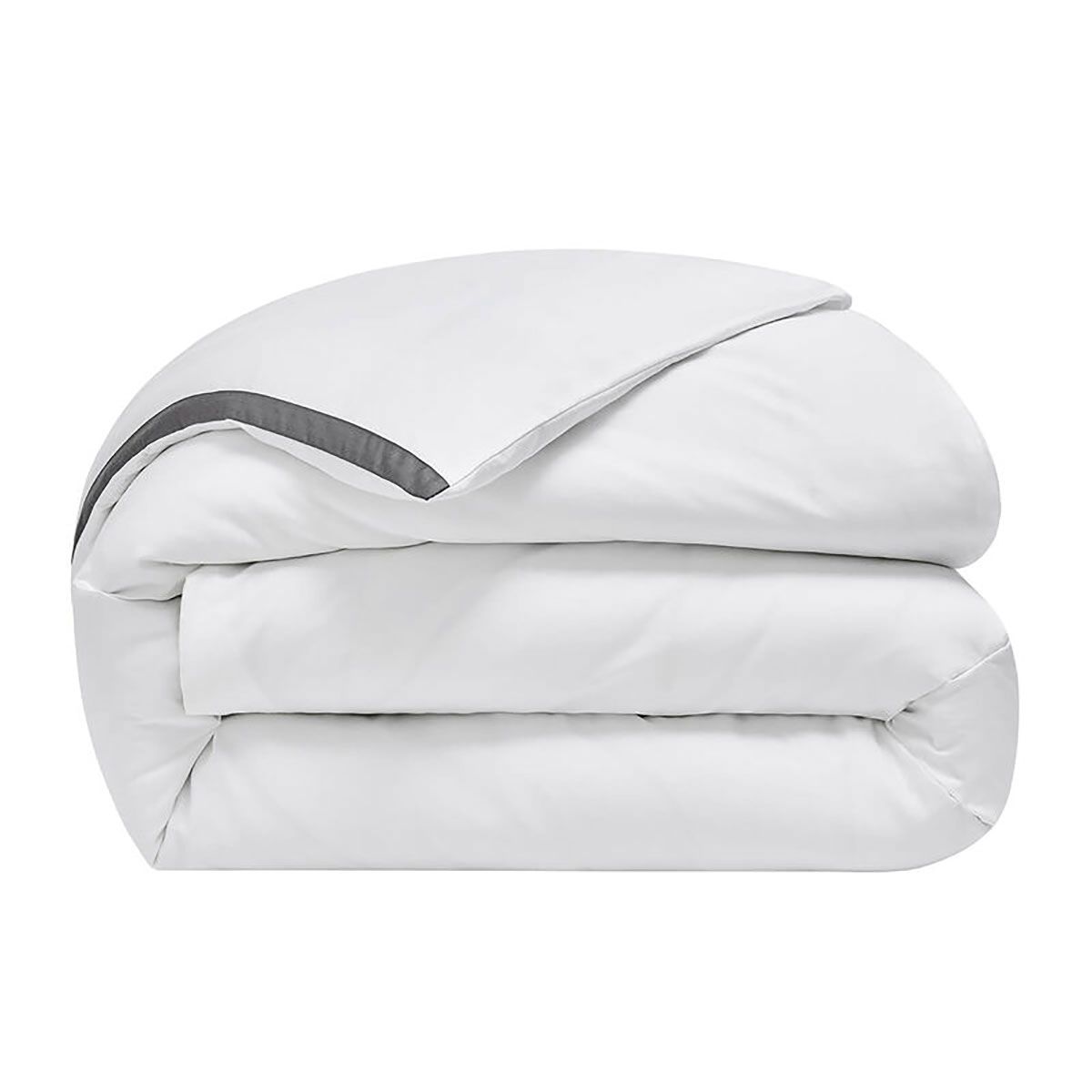 Le Jacquard Francais Apparat Duvet Cover Dark Grey 95 x 87 Inch, MPN: 21588