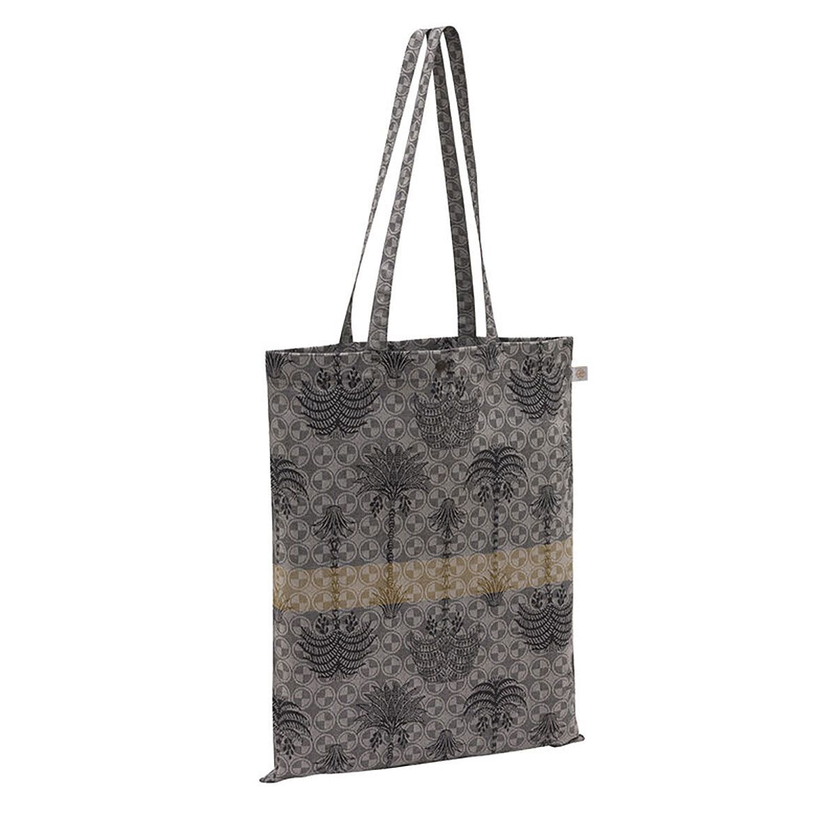 Le Jacquard Francais Palmeraie Beach Bag Black 14 x 19 Inch, MPN: 30572