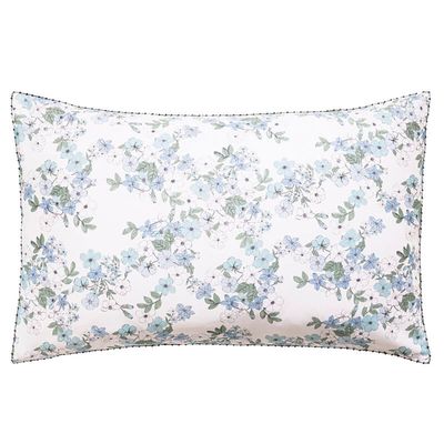 Le Jacquard Francais Manuka Pillowcase Blue 20 x 30 Inch, MPN: 21572