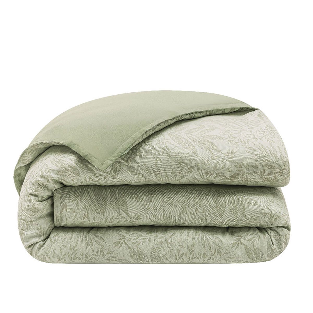 Le Jacquard Francais Charmilles Duvet Cover Green 61 x 87 Inch, MPN: 29648