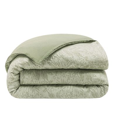 Le Jacquard Francais Charmilles Duvet Cover Green 61 x 87 Inch, MPN: 29648
