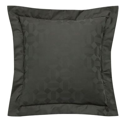 Le Jacquard Francais Palacio Pillowcase Dark Grey 26 x 26 Inch, MPN: 21626