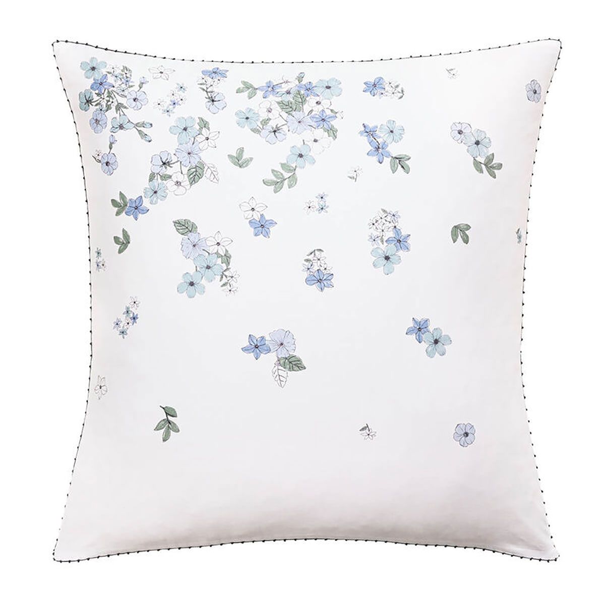 Le Jacquard Francais Manuka Pillowcase Blue 26 x 26 Inch, MPN: 21574