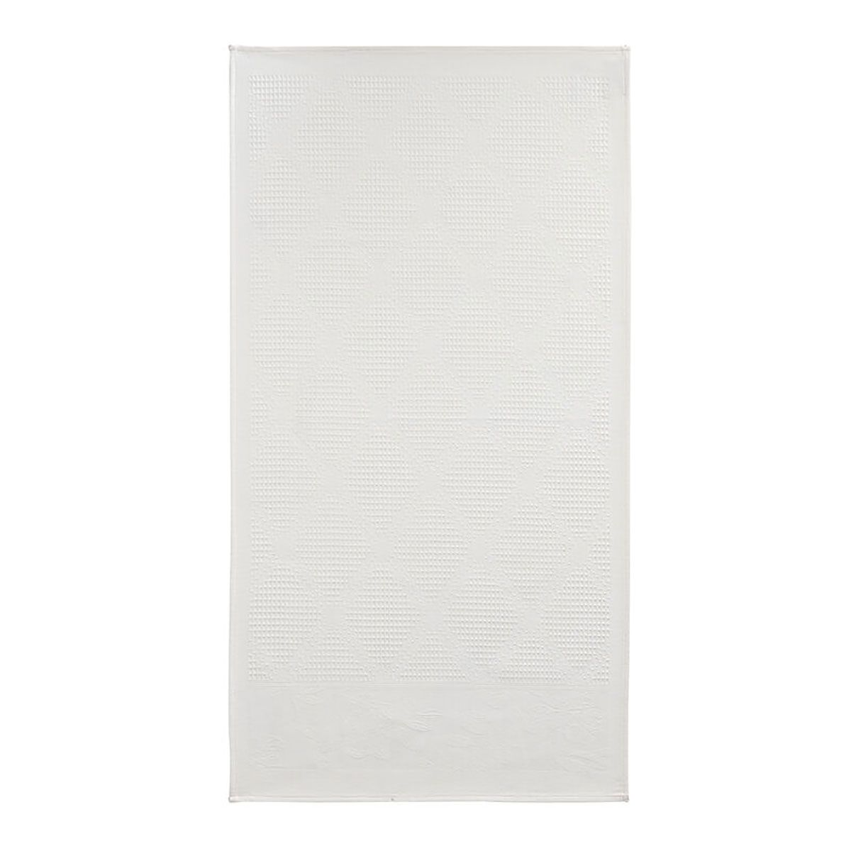 Le Jacquard Francais Pois De Senteur Guest Towel White 12 x 20 Inch Set of 4, MPN: 30782