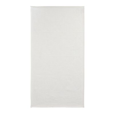 Le Jacquard Francais Pois De Senteur Guest Towel White 12 x 20 Inch Set of 4, MPN: 30782
