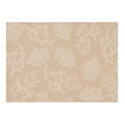 Le Jacquard Francais Champetre Coated Placemat Light Beige 20 x 14 Inch Set of 4, MPN: 30575