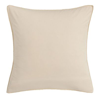 Le Jacquard Francais Eclat Pillowcase Light Beige 26 x 26 Inch, MPN: 30701