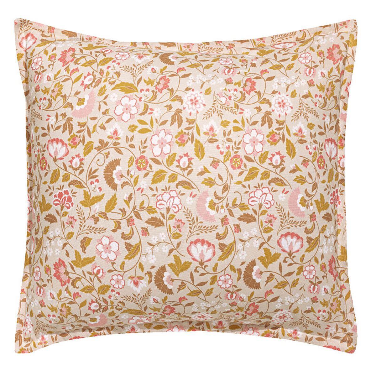 Le Jacquard Francais Boheme Pillowcase Beige 26 x 26 Inch, MPN: 29955