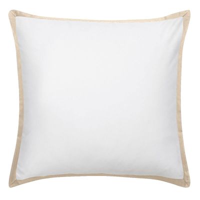 Le Jacquard Francais Apparat Pillowcase Beige 31 x 31 Inch, MPN: 29713