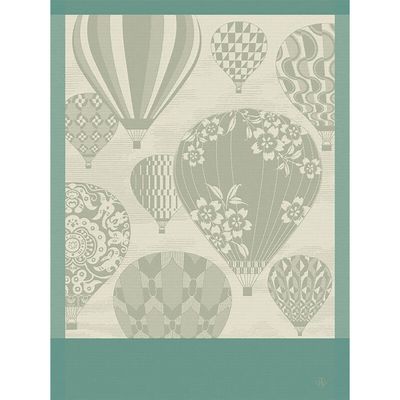 Le Jacquard Francais Cappadoce Tea Towel Green 24 x 31 Inch Set of 4, MPN: 30419