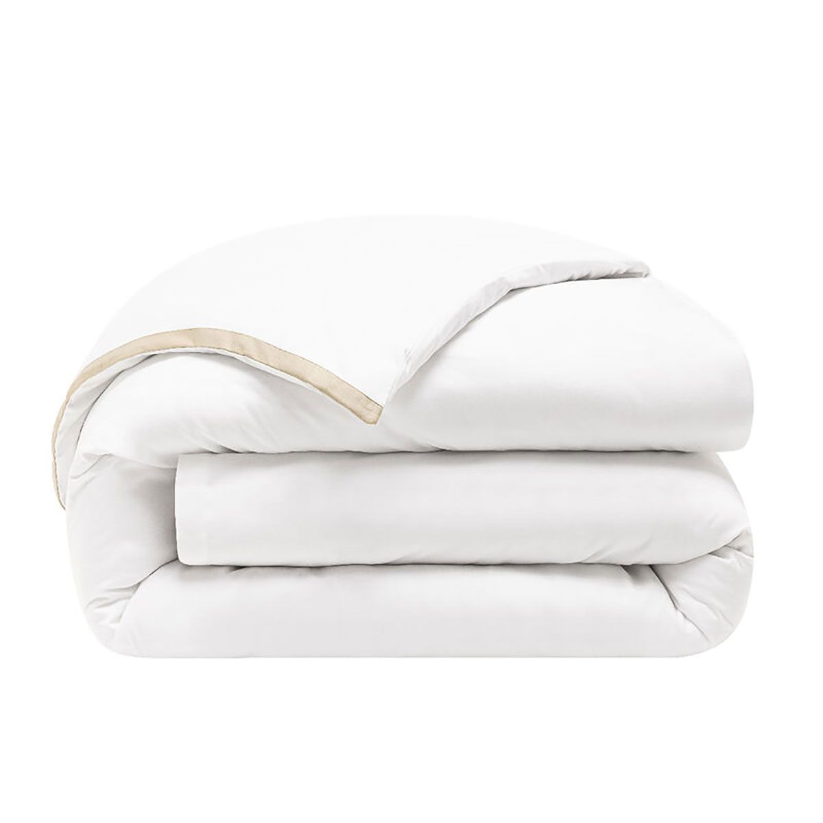 Le Jacquard Francais Apparat Duvet Cover Beige 53 x 79 Inch, MPN: 29705