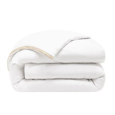 Le Jacquard Francais Apparat Duvet Cover Beige 53 x 79 Inch, MPN: 29705