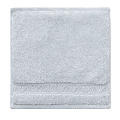 Le Jacquard Francais Caresse Washcloth Blue 12 x 12 Inch Set of 4, MPN: 30753