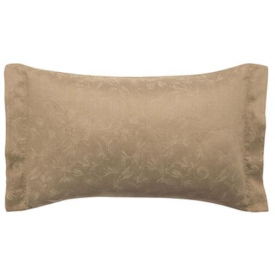 Le Jacquard Francais Arabesque Pillowcase Beige 16 x 31 Inch, MPN: 21512