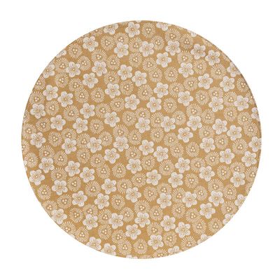 Le Jacquard Francais Wagara Coated Placemat Beige � 15 Inch Set of 4, MPN: 30296