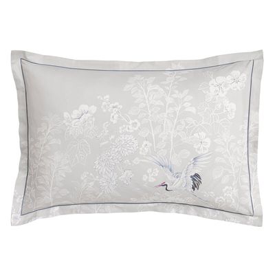 Le Jacquard Francais Envol Pillowcase Grey 20 x 30 Inch, MPN: 30664