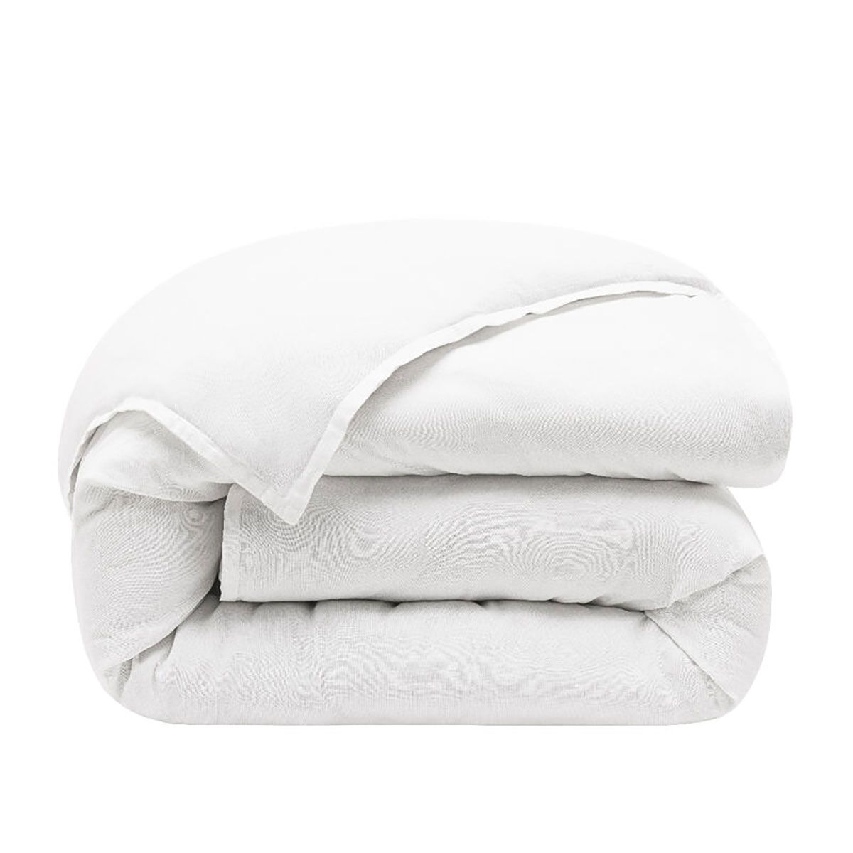 Le Jacquard Francais Nuances Duvet Cover White 61 x 87 Inch, MPN: 30146
