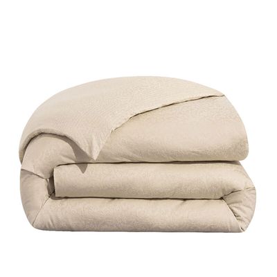 Le Jacquard Francais Portofino Duvet Cover Beige 61 x 87 Inch, MPN: 29816