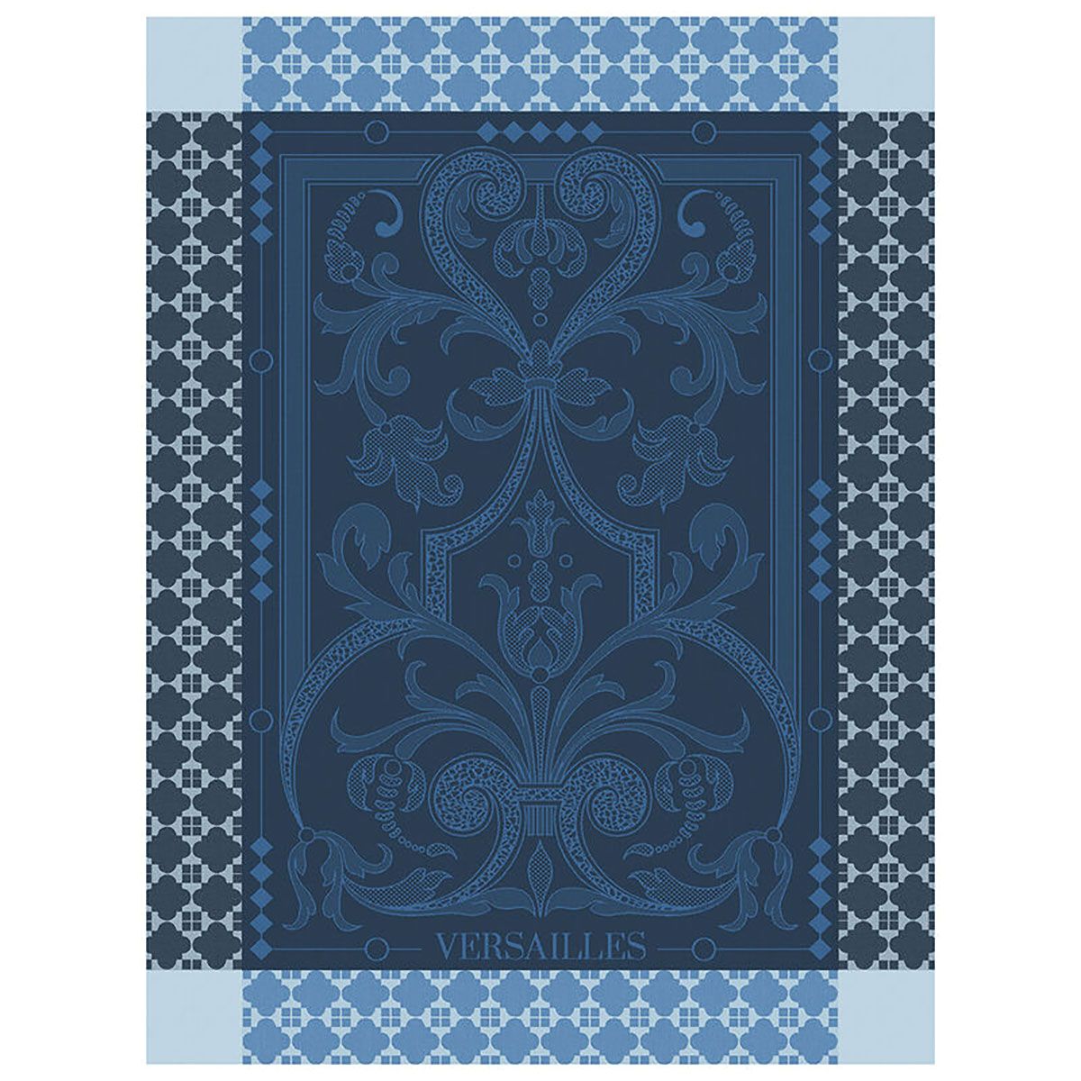 Le Jacquard Francais Versailles Tea Towel Light Blue 24 x 31 Inch Set of 4, MPN: 30804
