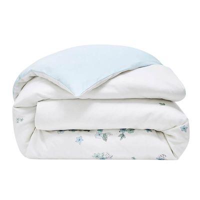 Le Jacquard Francais Manuka Duvet Cover Blue 55 x 79 Inch, MPN: 21550