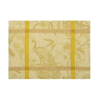 Le Jacquard Francais A Lorangerie Placemat Yellow 20 x 14 Inch Set of 4, MPN: 30560