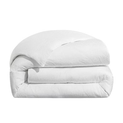Le Jacquard Francais Portofino Duvet Cover Withe 102 x 94 Inch, MPN: 29800