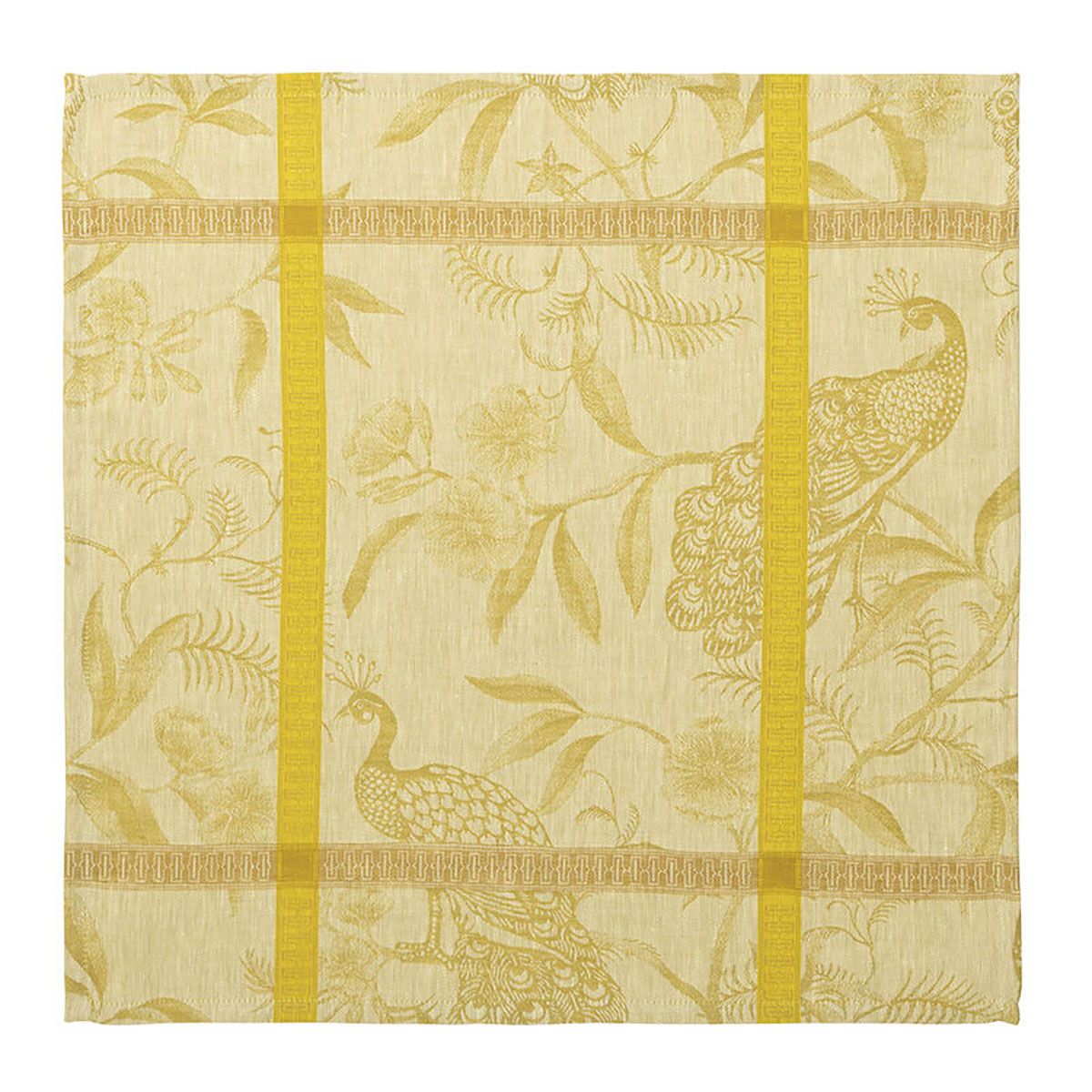 Le Jacquard Francais A Lorangerie Napkin Yellow 22 x 22 Inch Set of 4, MPN: 30557