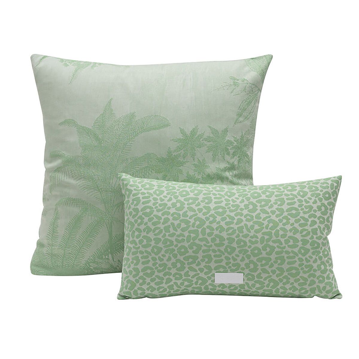 Le Jacquard Francais Sinharaja Cushion Cover Green 20 x 12 Inch, MPN: 30606
