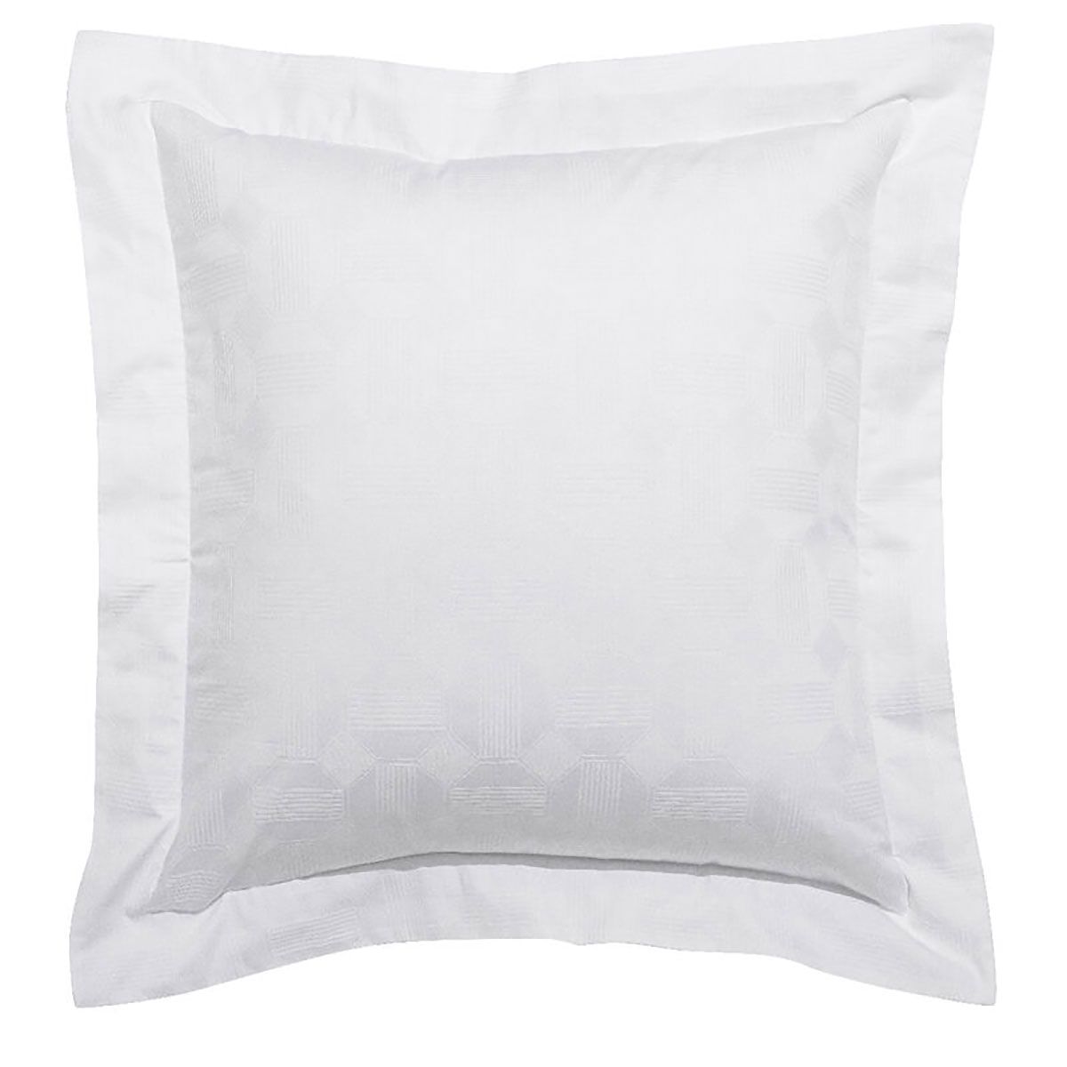 Le Jacquard Francais Palacio Pillowcase White 31 x 31 Inch, MPN: 29732