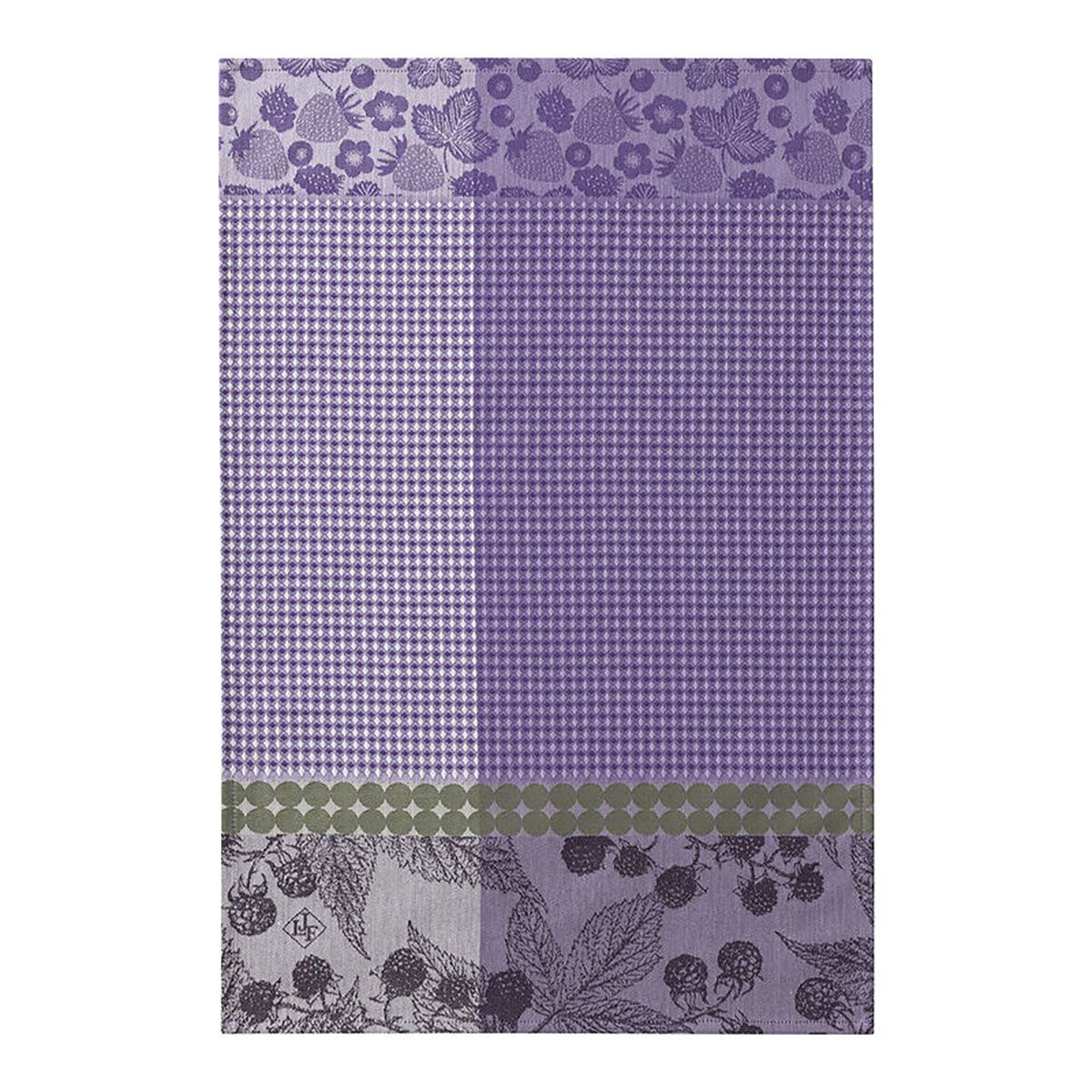Le Jacquard Francais Cueillette Dete Hand Towel Purple 21 x 15 Inch Set of 4, MPN: 30434