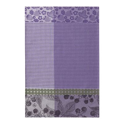 Le Jacquard Francais Cueillette Dete Hand Towel Purple 21 x 15 Inch Set of 4, MPN: 30434
